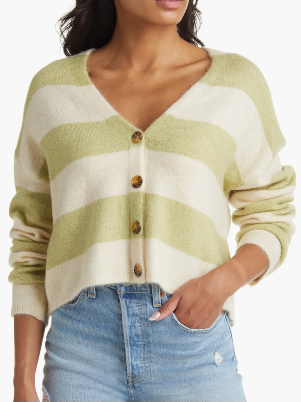 Billabong Summer Luvin' Striped Cardigan